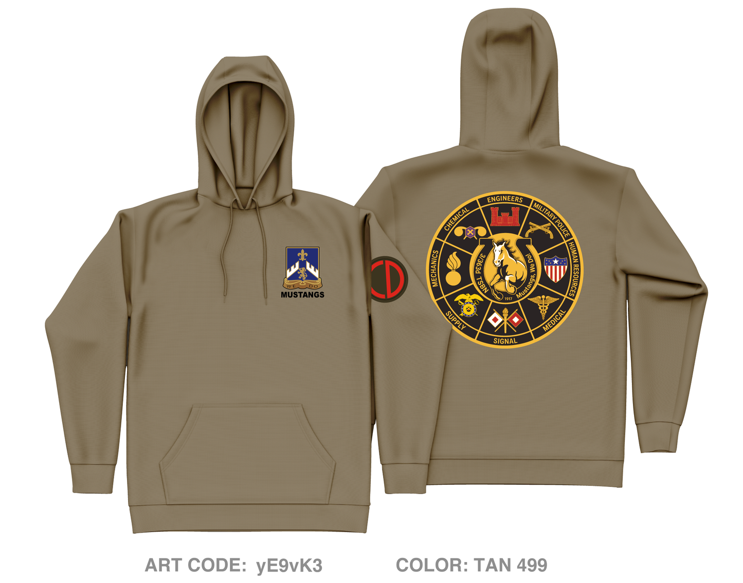 3/363d TSBN Core Men's Hooded Performance Sweatshirt - yE9vK3