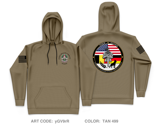 Veterinary Readiness Activity, Rheinland-Pfalz Core Men's Hooded Performance Sweatshirt - yGV9rR