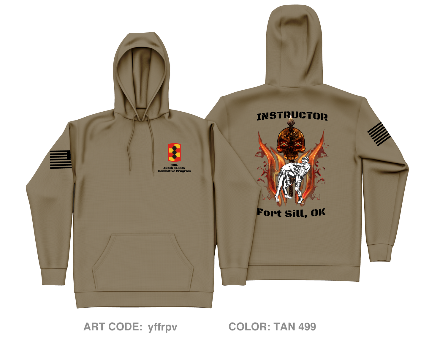 Head Hunter's Combatives Program Core Men's Hooded Performance Sweatshirt - yffrpv