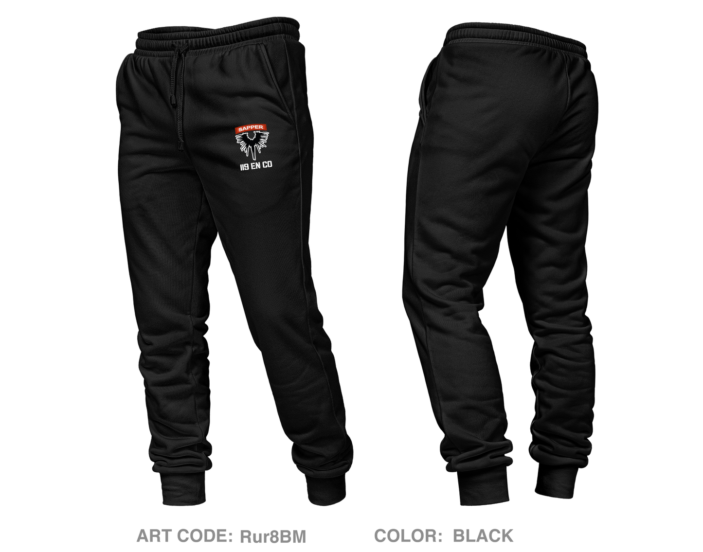 119 Engineer Company (SAPPER) Fundraising Collection Core Unisex Performance Joggers - Rur8BM