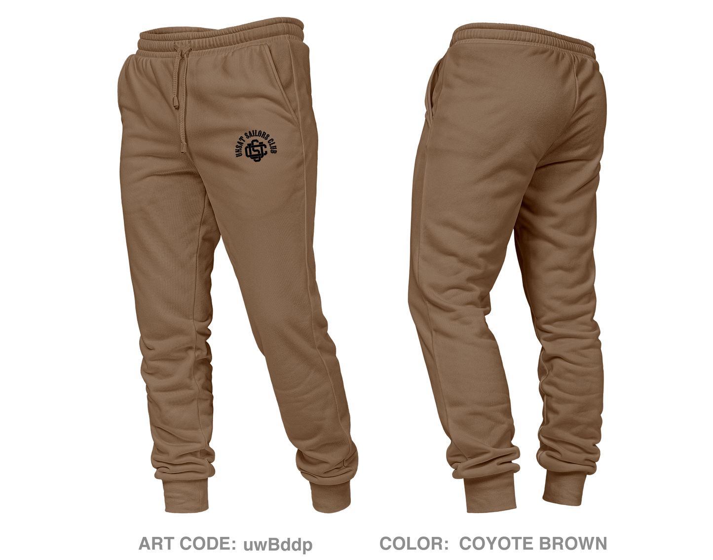 Unsat Sailors Club Core Unisex Performance Joggers - uwBddp
