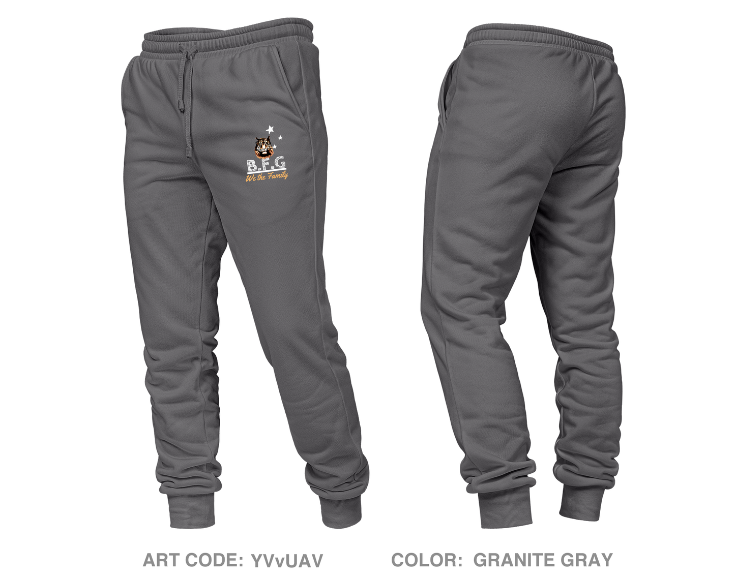 BFG elite Fundraising Collection Core Unisex Performance Joggers - YVvUAV