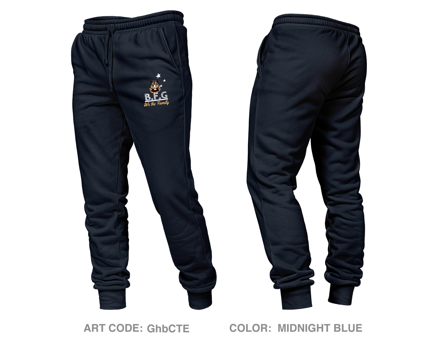 BFG elite FundRaising Collection Core Unisex Performance Joggers - GhbCTE