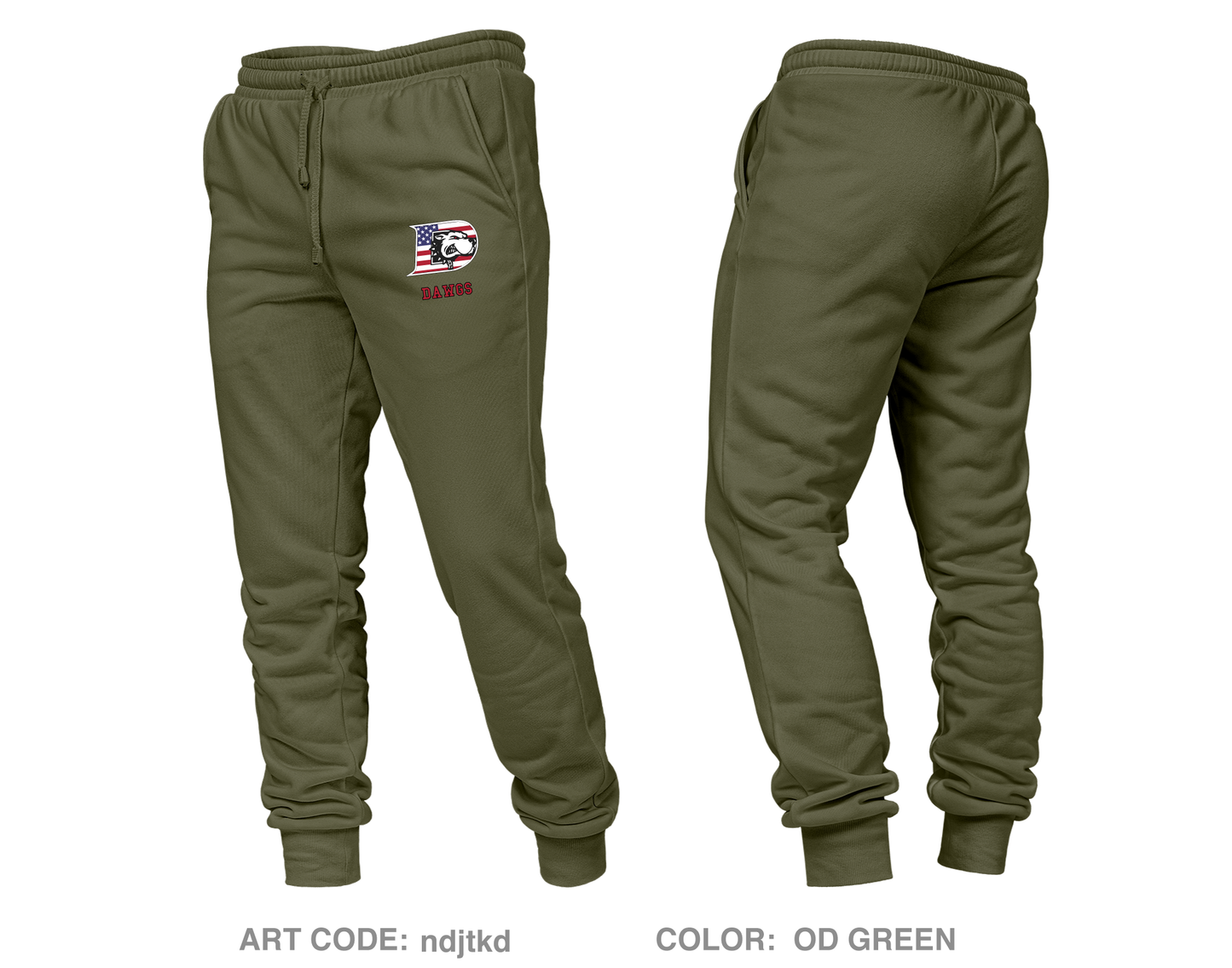 Philadelphia Dirt Dawgs Core Unisex Performance Joggers - ndjtkd