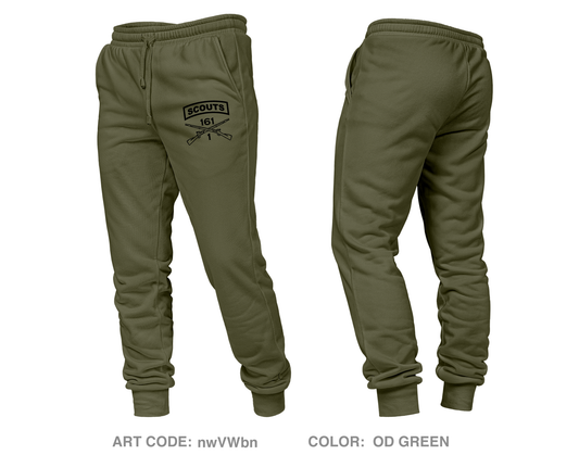 1-161 IN, HHC, Scout Platoon Core Unisex Performance Joggers - nwVWbn