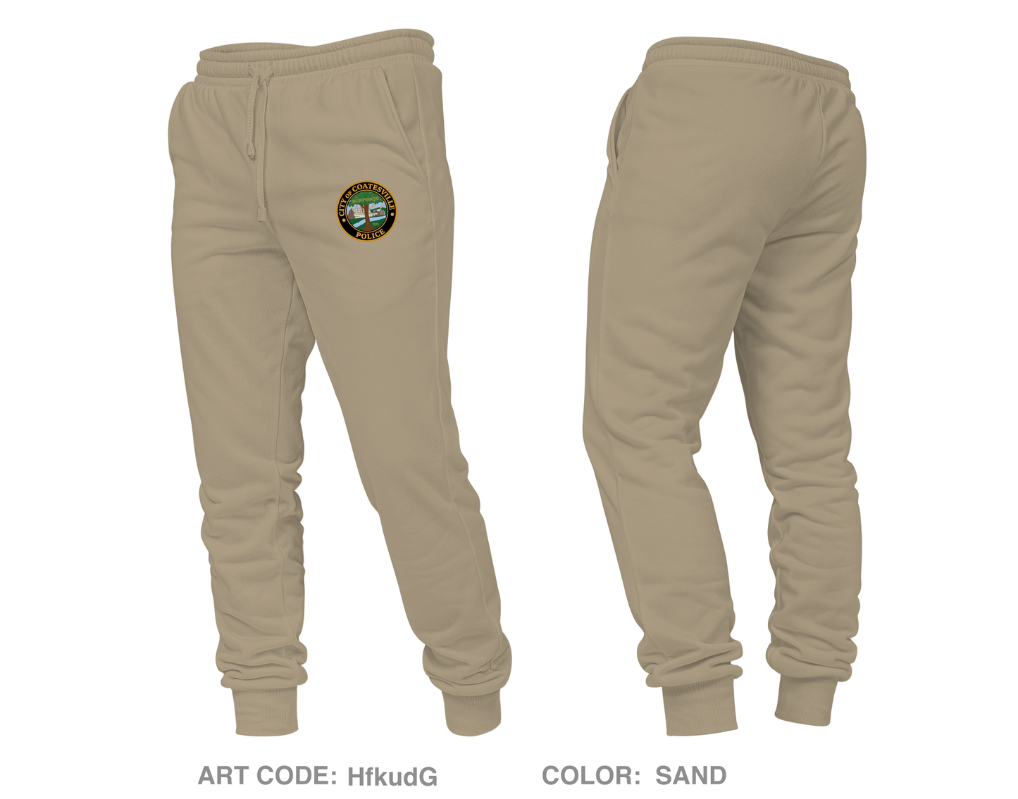 City of Coatesville Police Department Core Unisex Performance Joggers - HfkudG