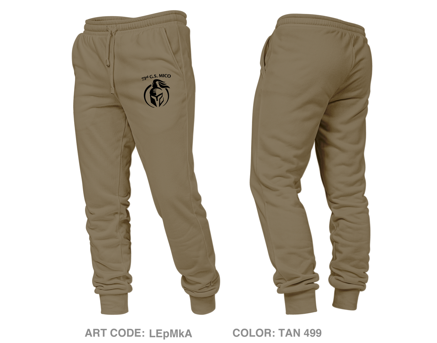 73rd General Support MICO Core Unisex Performance Joggers - LEpMkA