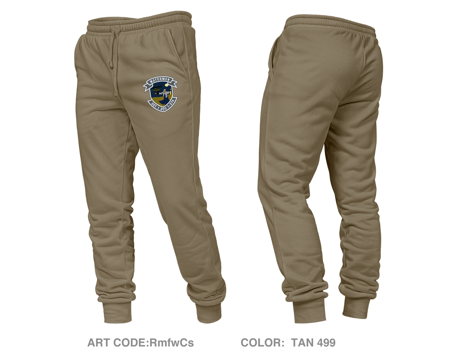 Det 1 Co B 1st 376th AVN Core Unisex Performance Joggers - RmfwCs