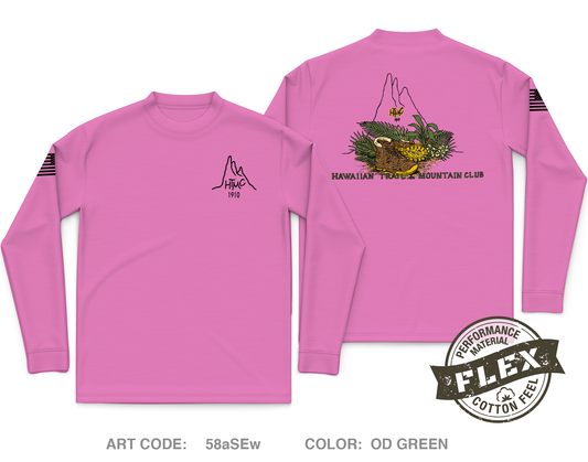 Hawaiian Trail and Mountain Club (HTMC) Core Men's LS Flex Performance Tee - 58aSEw