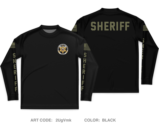 Cochise County Sheriff’s Office Benson Patrol Store 1 Core Men's LS Performance Tee - 2UgVmk
