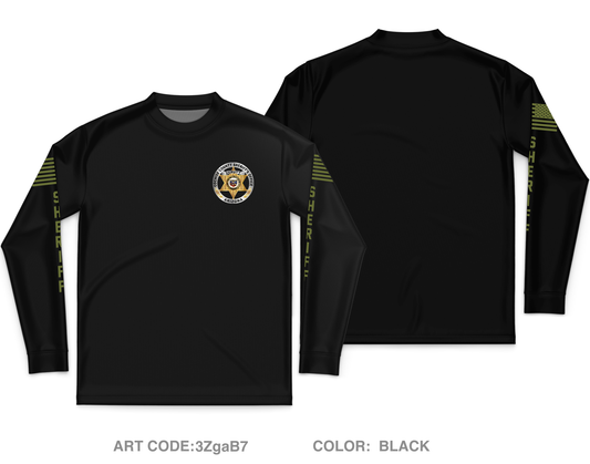 Cochise County Sheriff’s Office Benson Patrol Store 1 Core Men's LS Performance Tee - 3ZgaB7