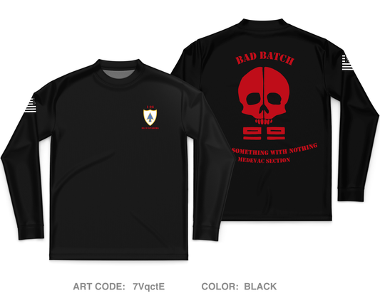 1 - 26 hhc 2nd but 101st airborne div Core Men's LS Performance Tee - 7VqctE