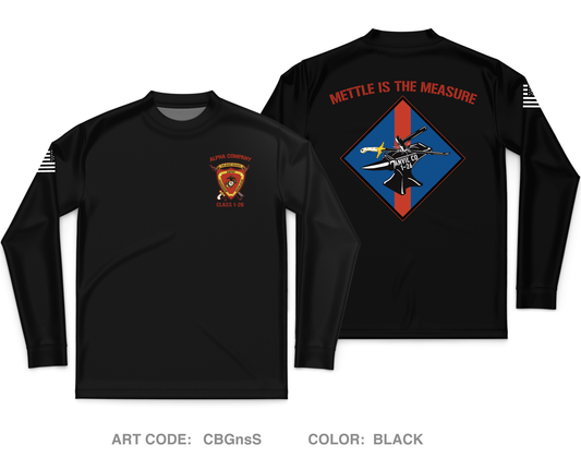 TBS A Co. 1-26 Core Men's LS Performance Tee - CBGnsS