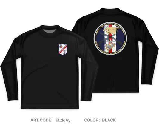 Marine Corps Embassy Security Group, Region 1 HQ Core Men's LS Performance Tee - ELdqAy