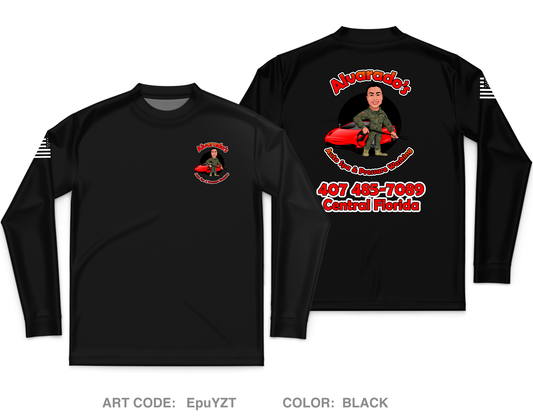 Alvarado’s auto spa Core Men's LS Performance Tee - EpuYZT