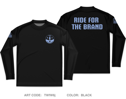USCC B3 Fundraising Collection Core Men's LS Performance Tee - TWfW6j