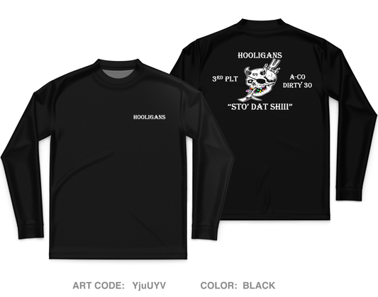 HOOLIGANS Store 1 Core Men's LS Performance Tee - YjuUYV