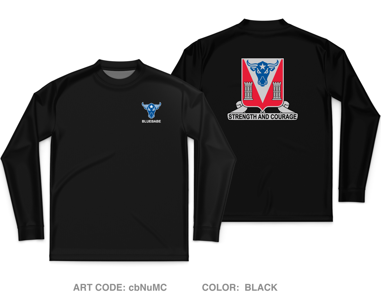 82 BEB, 2ABCT, 1ID Core Men's LS Performance Tee - cbNuMC