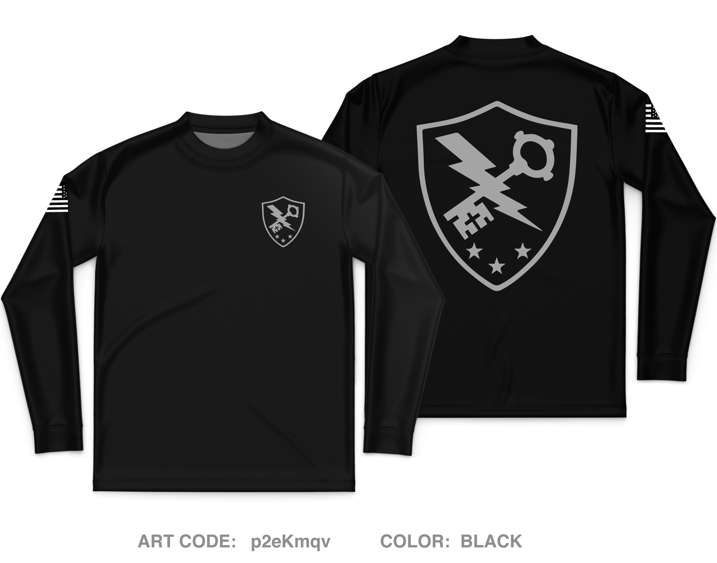 SSO Intelligence Section Core Men's LS Performance Tee - p2eKmqv