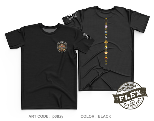 Alamo Warriors Core Men's SS Flex Performance Tee - p3tfzy