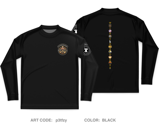Alamo Warriors Core Men's LS Performance Tee - p3tfzy