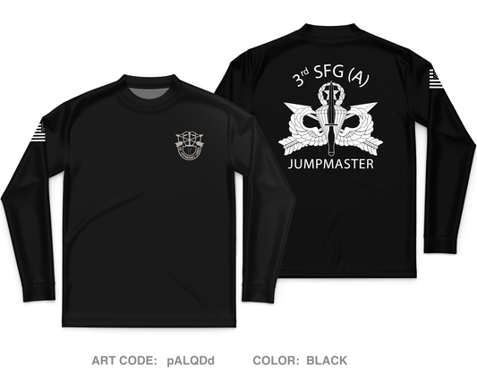 3D Special Forces Group Core Men's LS Performance Tee - pALQDd