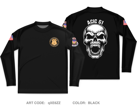 ACIC G1 Core Men's LS Performance Tee - qXE6ZZ