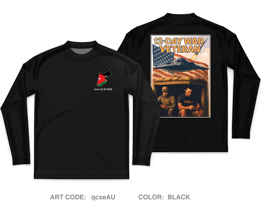 ASG-J 12 DAY Core Men's LS Performance Tee - qcxeAU