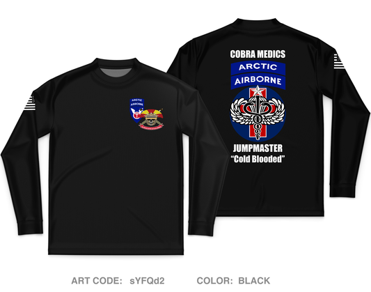 Cobra Medics 725 BSB Core Men's LS Performance Tee - sYFQd2
