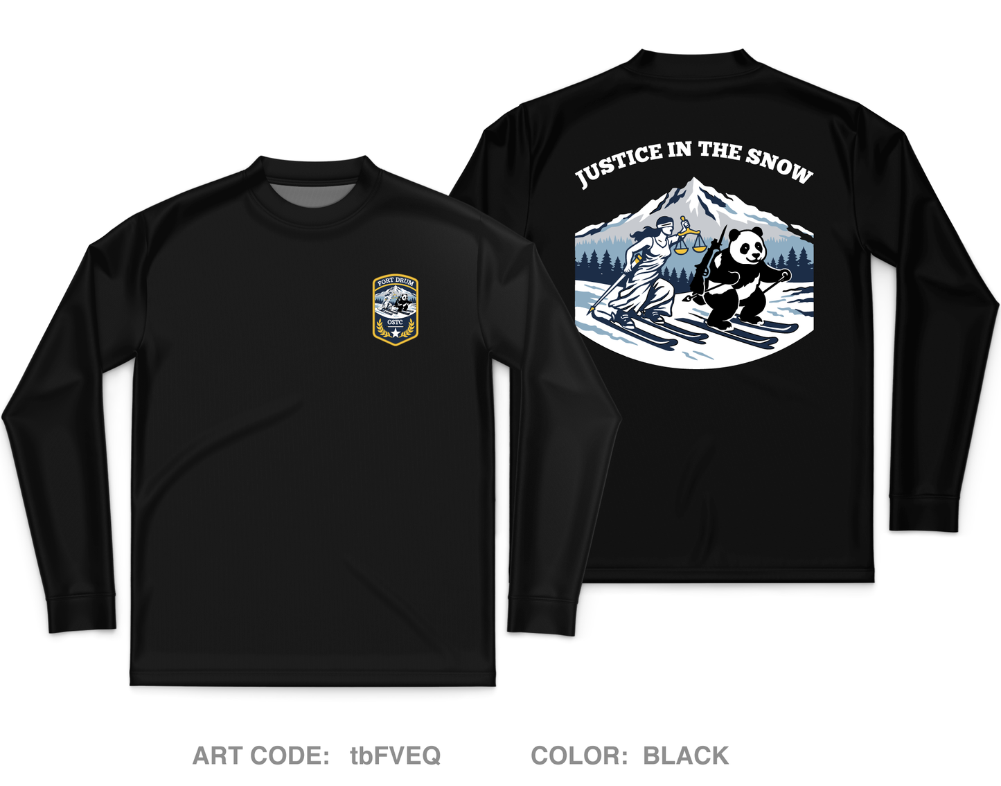 Office of the Special Trial Counsel at Fort Drum Core Men's LS Performance Tee - tbFVEQ
