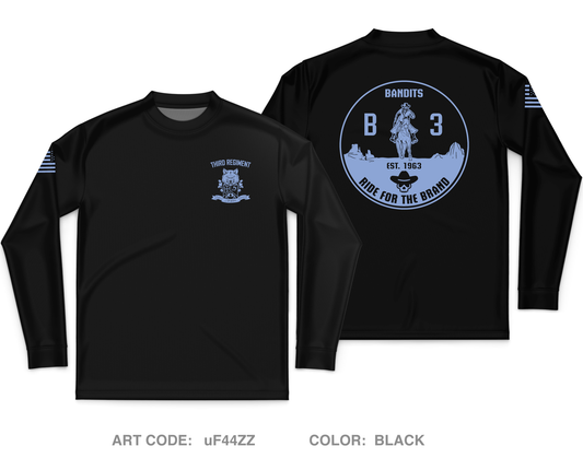 USCC B3 Fundraising Collection Core Men's LS Performance Tee - uF44ZZ