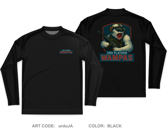 2nd PLT Wampas 2 Core Men's LS Performance Tee - urduJA