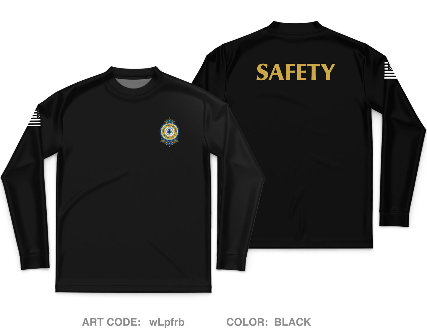 Blesses Fundraising Collection Core Men's LS Performance Tee - wLpfrb