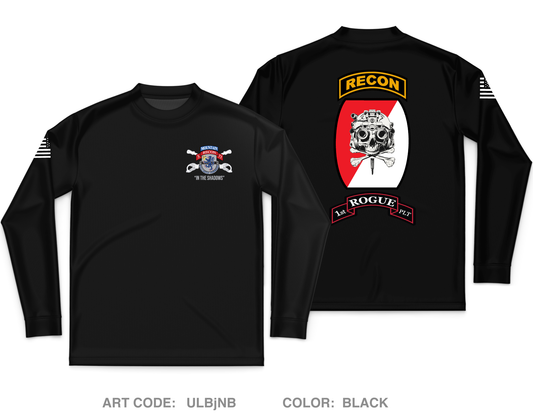 3-71 B Troop, 1st PLT Core Men's LS Performance Tee - ULBjNB
