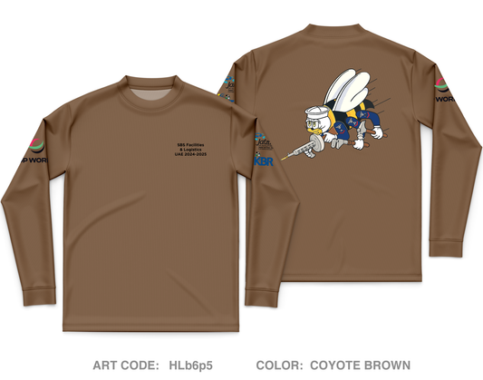 seabees Core Men's LS Performance Tee - HLb6p5