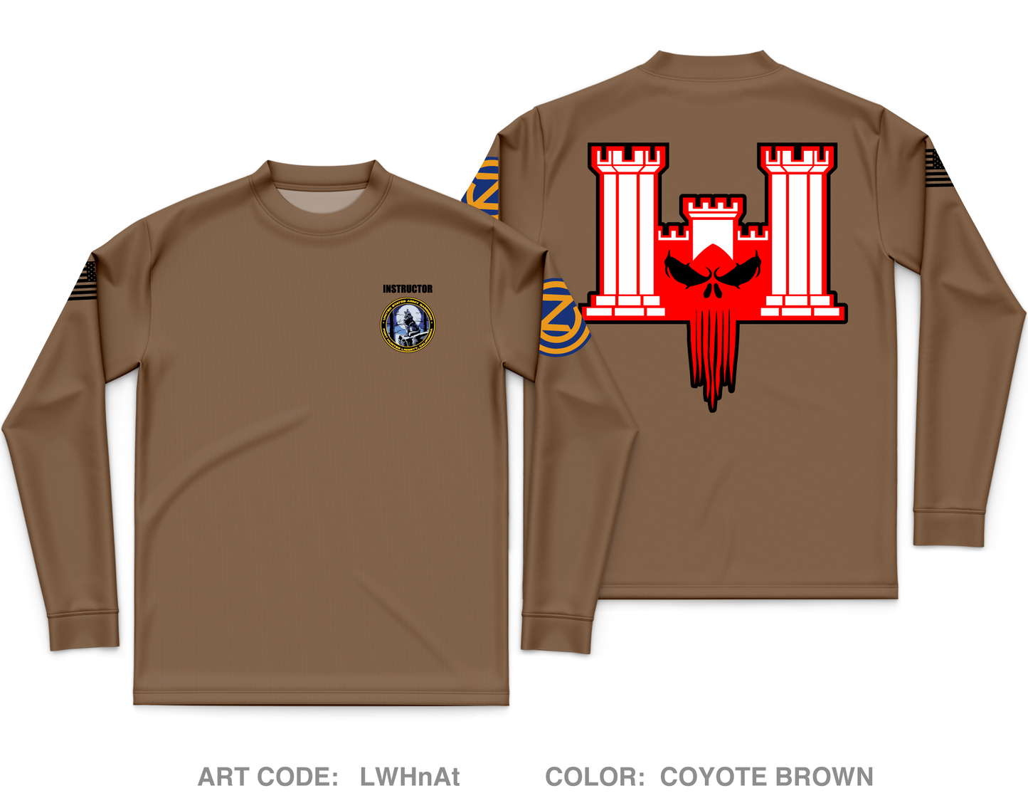 102nd Training Division Core Men's LS Performance Tee - LWHnAt