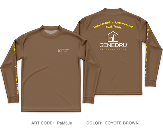 Gene Dru Property Group Core Men's LS Performance Tee - PaM5Ju