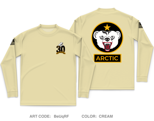 Arctic Warriors Fundraising Collection Core Men's LS Performance Tee - BeUqRF