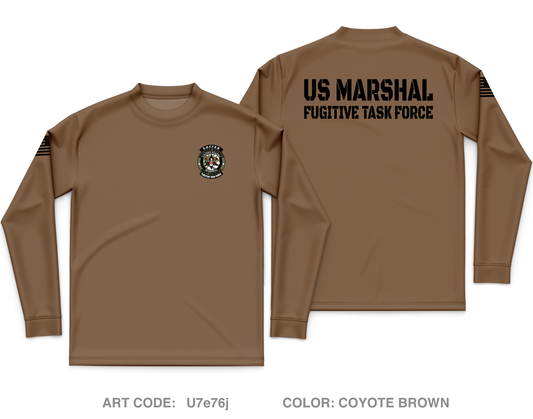 USMS CUFFED Core Men's LS Performance Tee - U7e76j