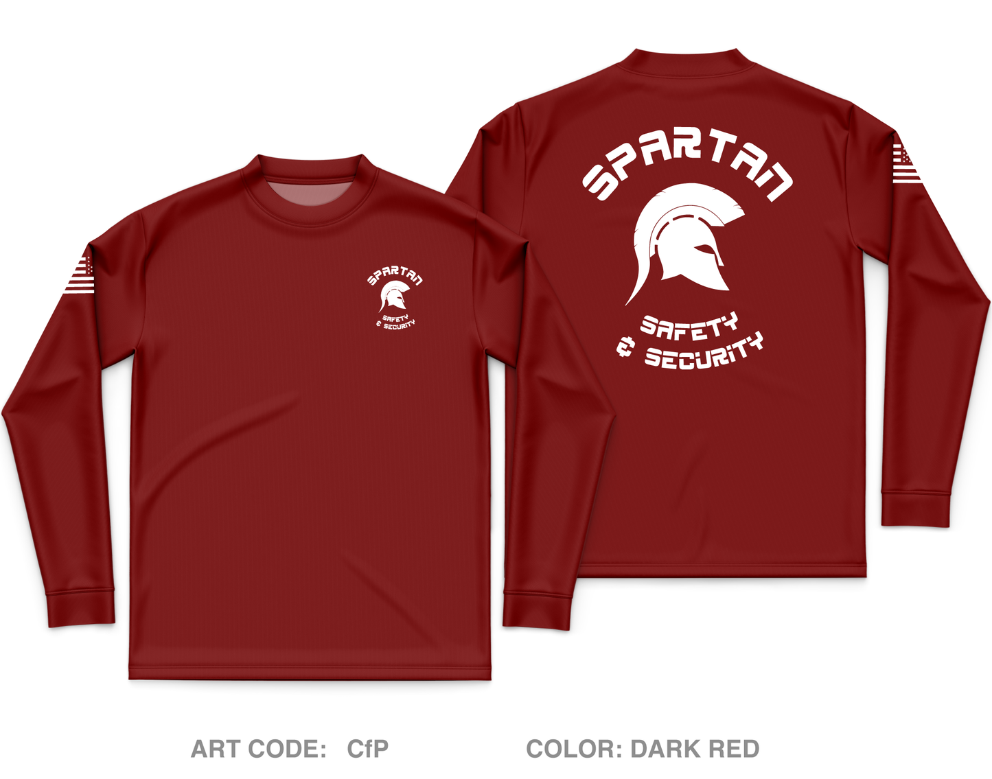 Spartan Safety & Security Store 1 Core Men's LS Performance Tee - CfP