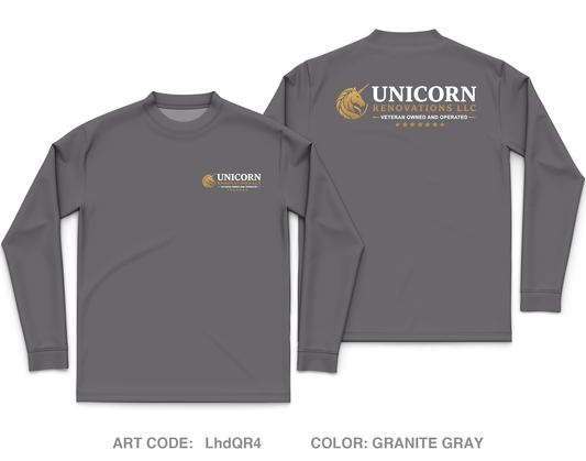 Unicorn Renovations LLC Core Men's LS Performance Tee - LhdQR4