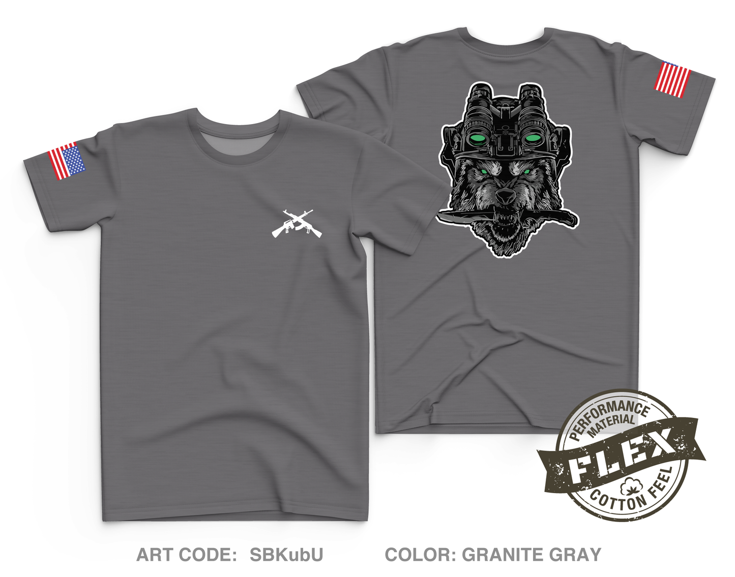 Charlie Co. 2-156 Core Men's SS Flex Performance Tee - SBKubU