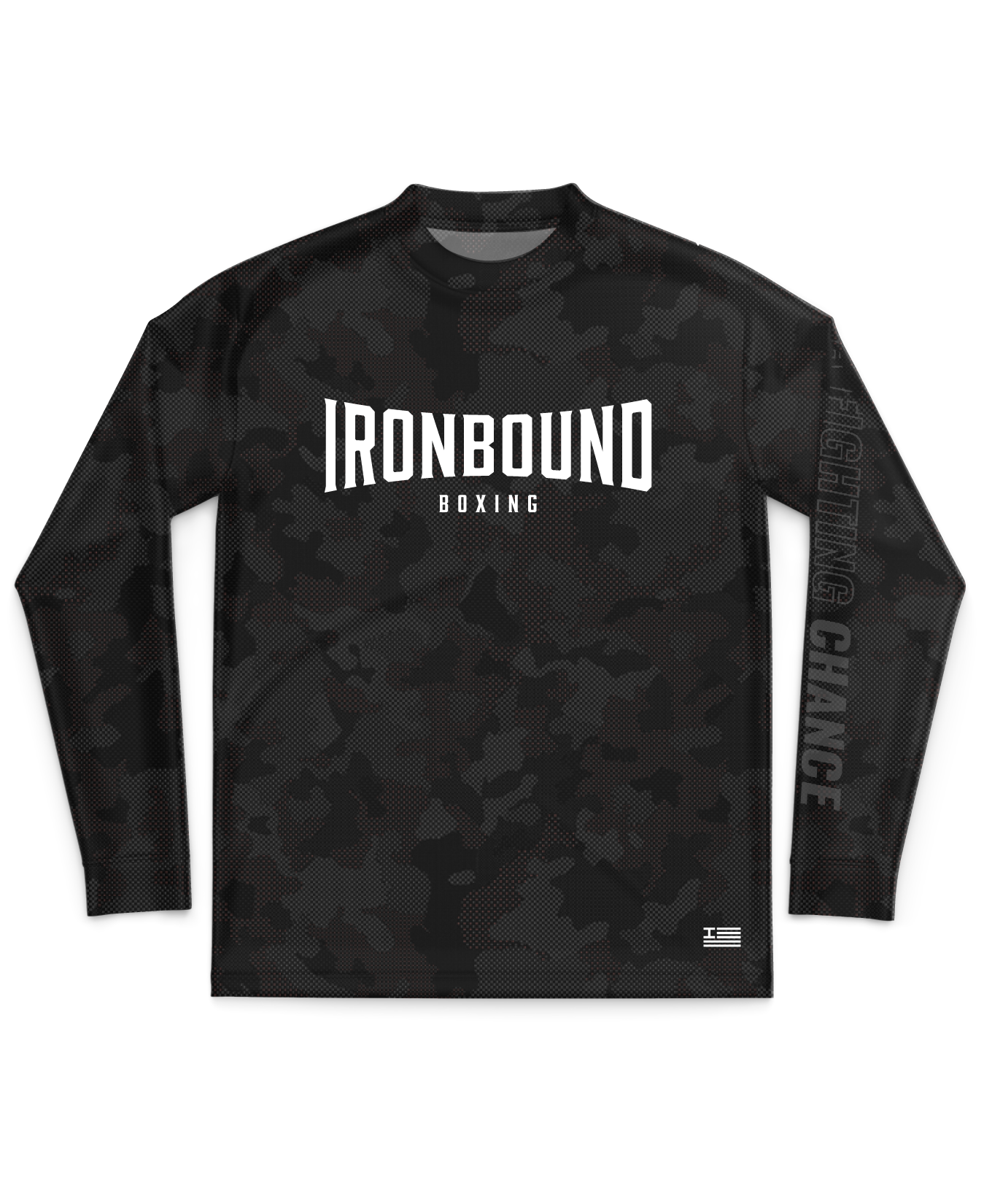 Ironbound Core Men's LS Performance Tee - Champion Camo Fighting Chance