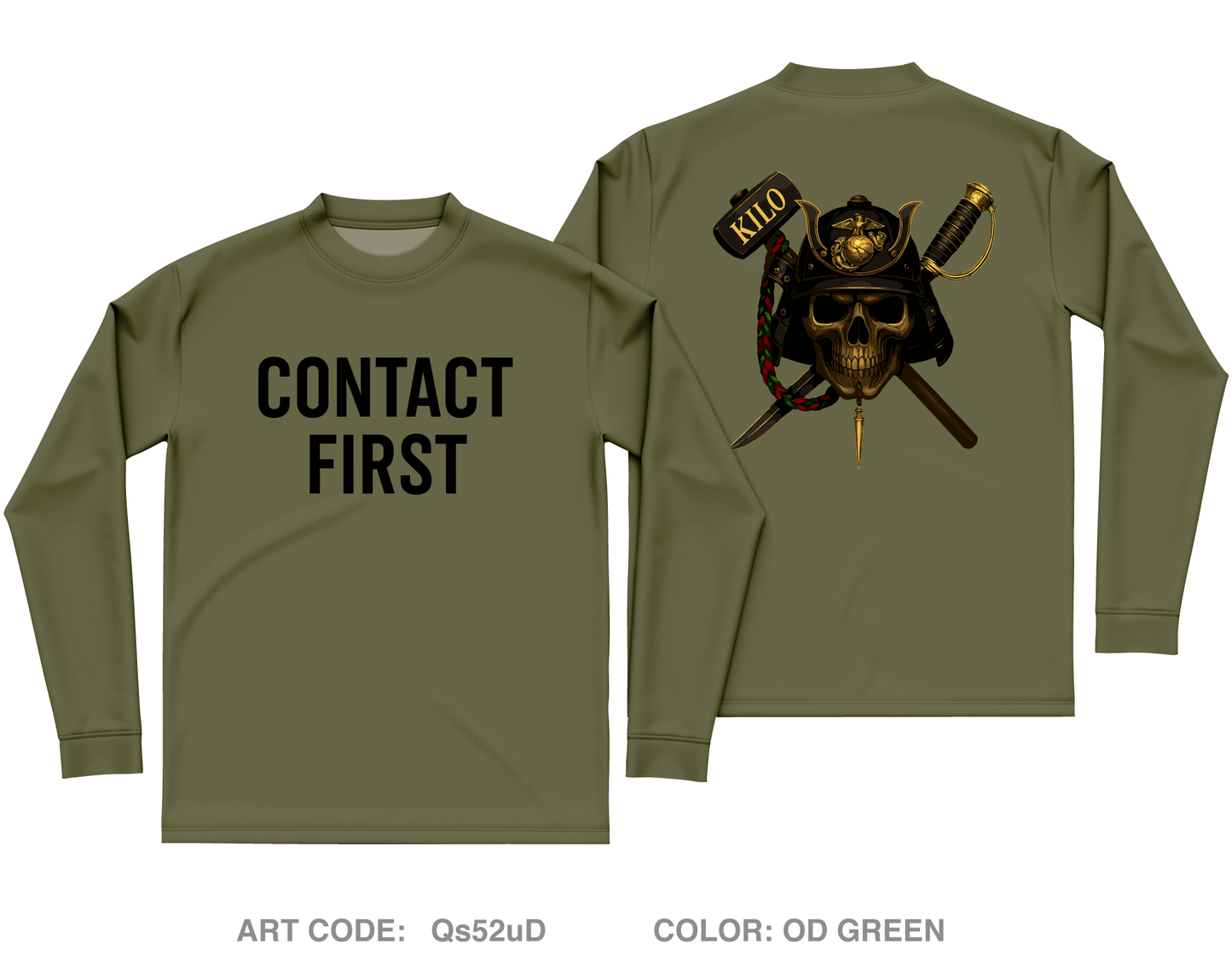 3rd Battalion 5th Marines Core Men's LS Performance Tee - Qs52uD
