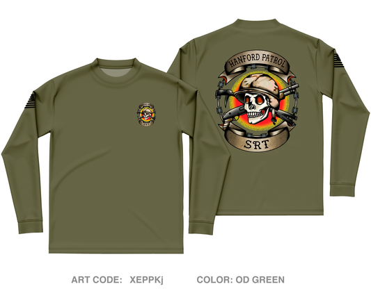 Hanford patrol SRT Store 2 Core Men's LS Performance Tee - XEPPKj