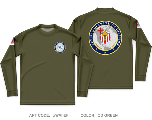 SOD Core Men's LS Performance Tee - xWVhEF