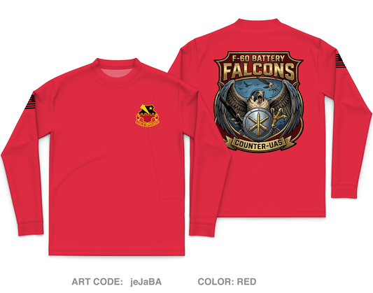 F-60th Core Men's LS Performance Tee - jeJaBA