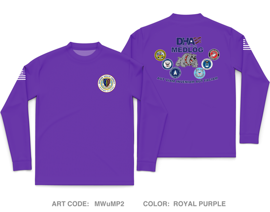 DHA J4 Fundraising Collection Core Men's LS Performance Tee - MWuMP2