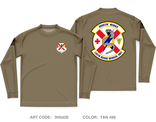 125 Medical Group Core Men's LS Performance Tee - 3H5d2E