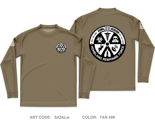 Region 3 Homeland Response Force Core Men's LS Performance Tee - 3zQALw